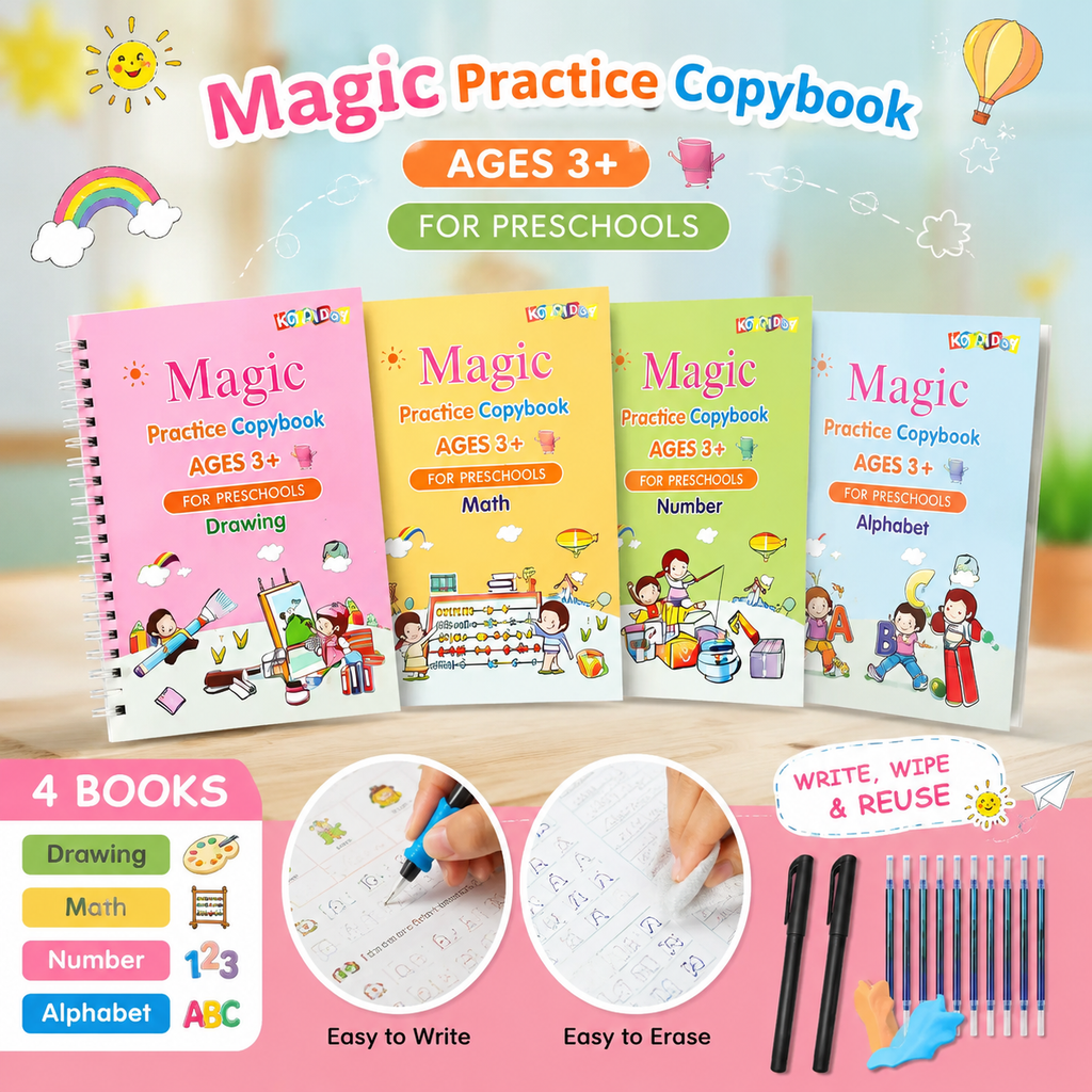 Sank Magic Practice Copybook