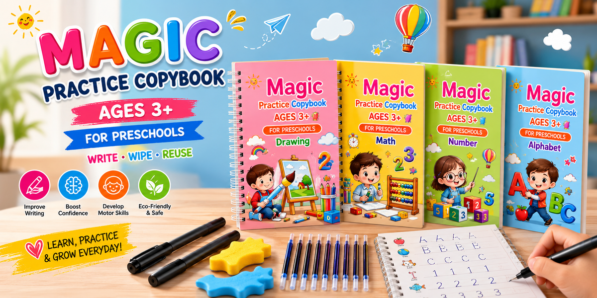 Sank Magic Practice Copybook